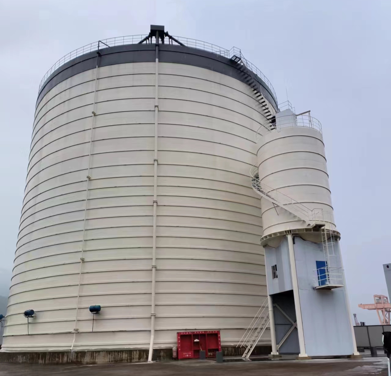 申扎10万吨水泥钢板库