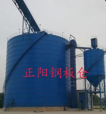 申扎大型矿粉钢板库