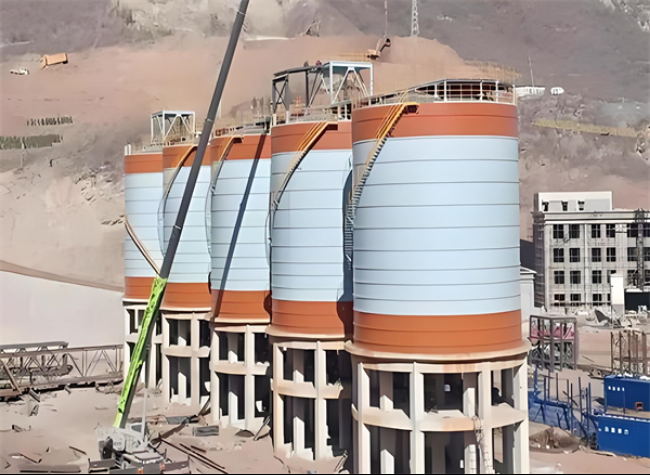 申扎高架钢板仓